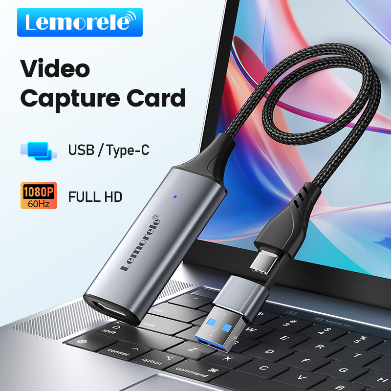 Hdmi Cable - Lemorele USB 2.0 Video Capture Card