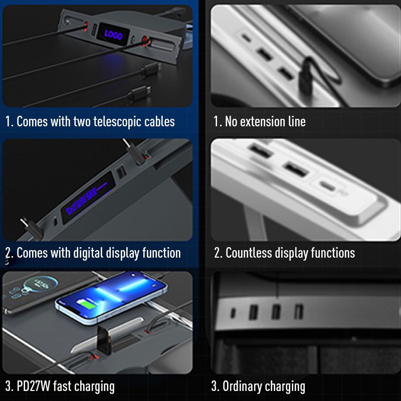 45W Central Control Fast Charg - Usb C Hub recension och pris