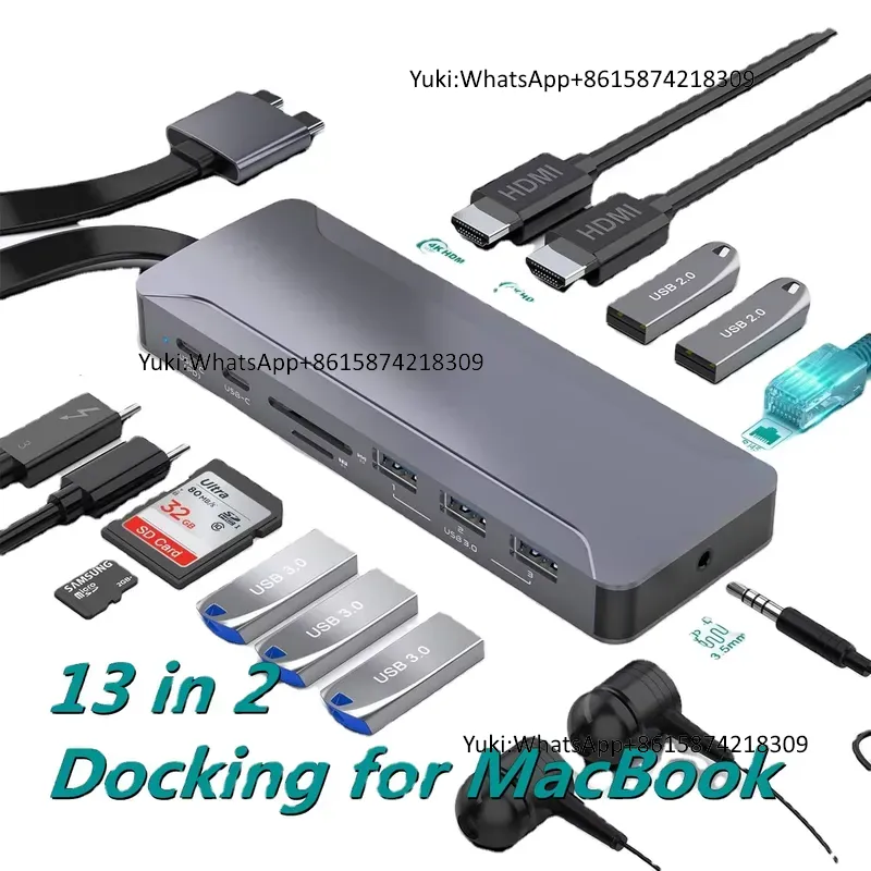 Hot Selling Dual Display Scree - Usb C Hub recension och pris