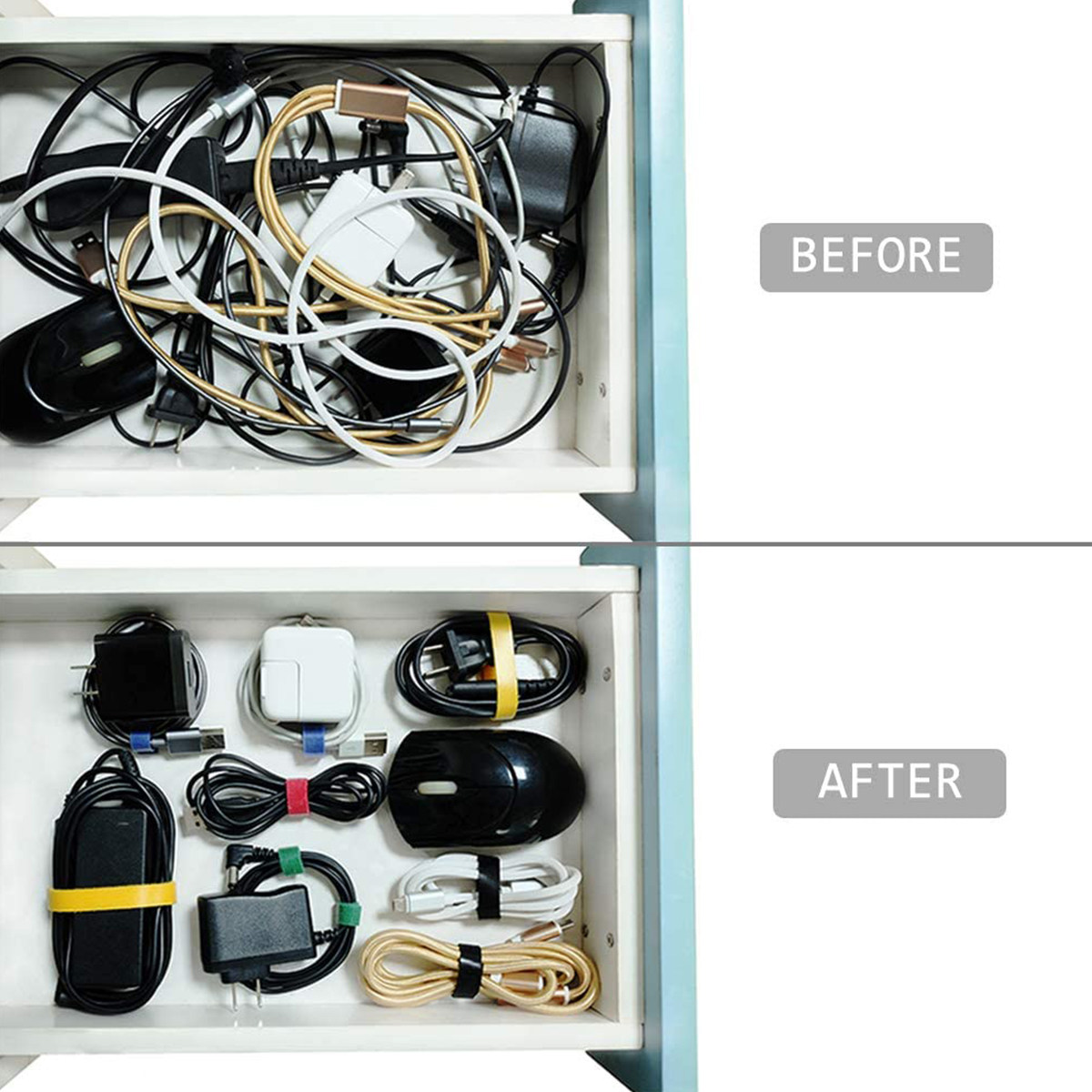 6 Rolls Easy Release Reusable  - Laptop Charger recension och pris