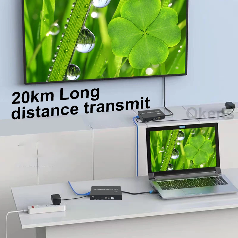 20Km HDMI KVM Extender Over SC - Hdmi Cable recension och pris