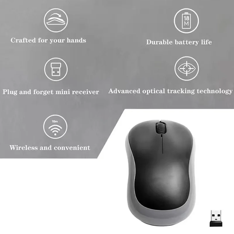 2027M185 Mini Wireless Mouse C - Laptop Mouse recension och pris