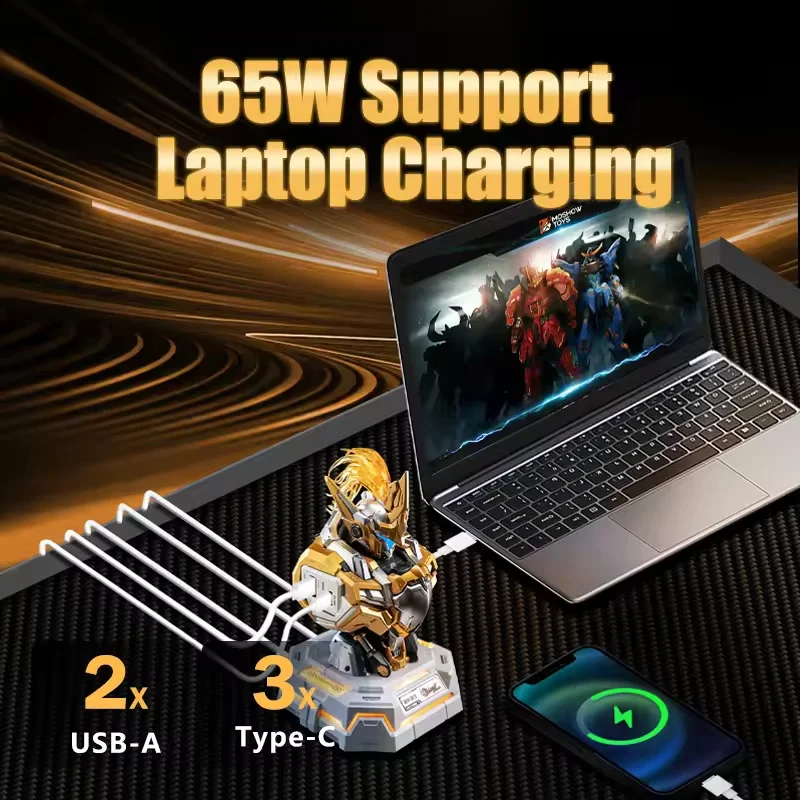 IN-STOCK MOSHOW Charger Knight - Laptop Charger recension och pris