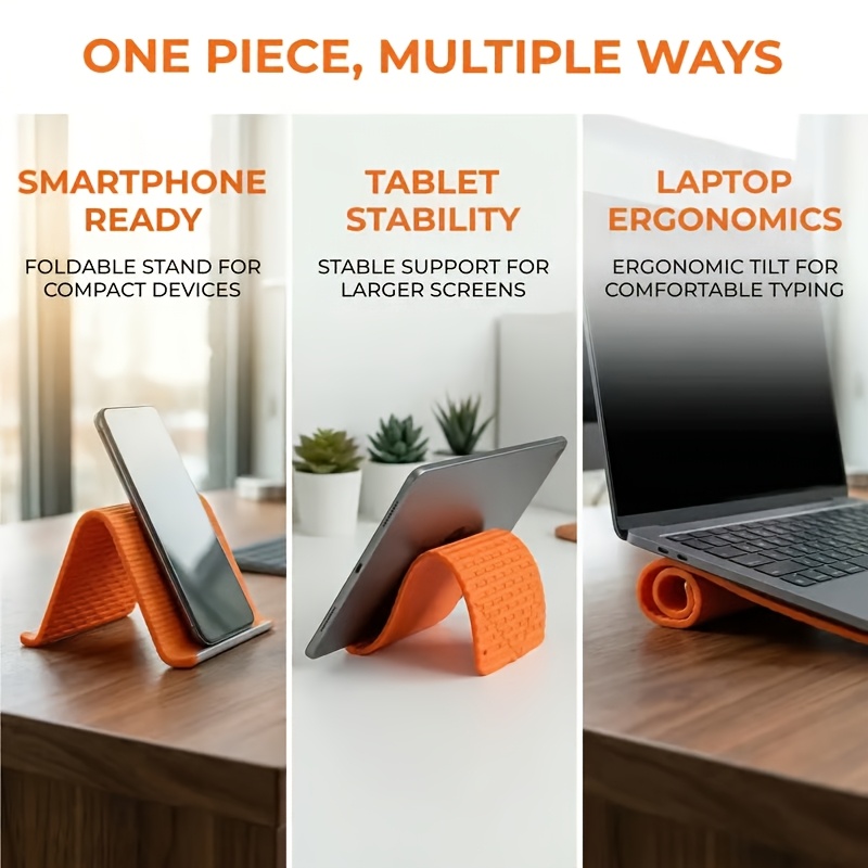 Flexible Folding Phone Holder  - Laptop Stand recension och pris
