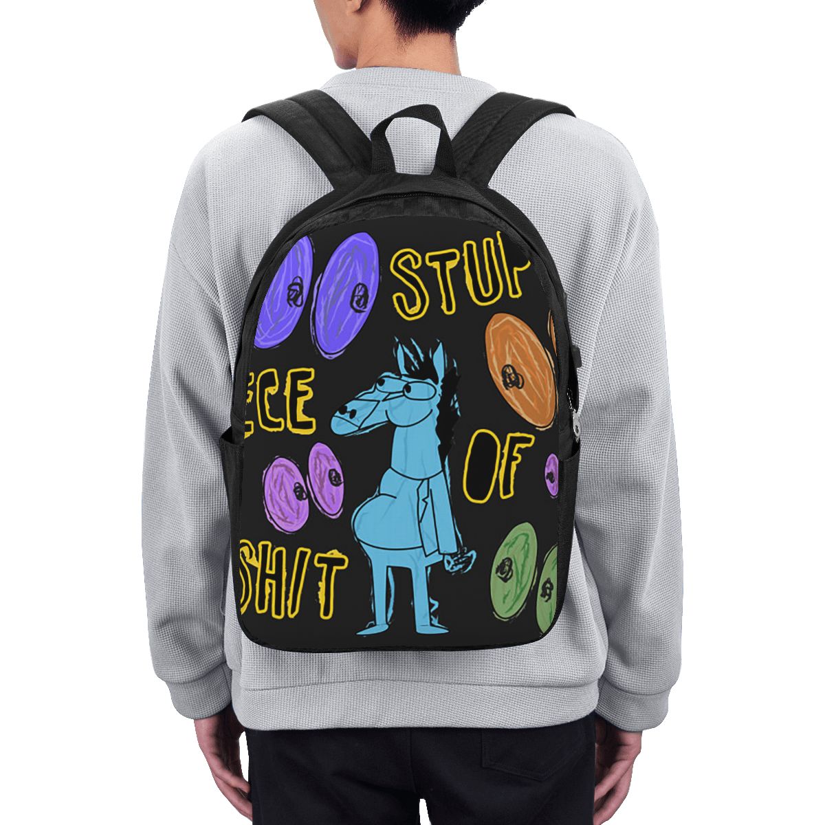Cartoon Bojack Horseman Stupid - Laptop Bag recension och pris